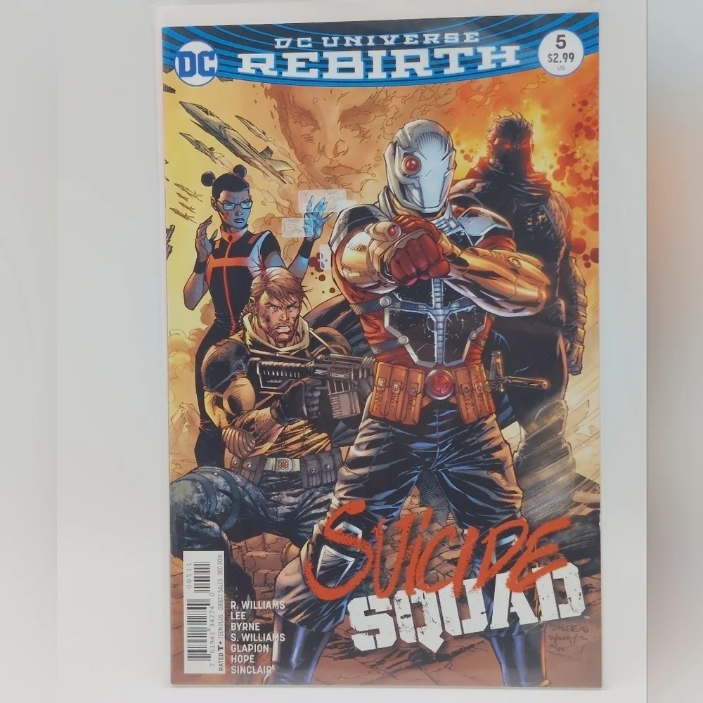 DC Universe Rebirth Suicide Squad Comic Book #5 2016